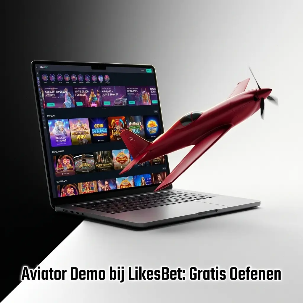 Aviator demo spel bij LikesBet