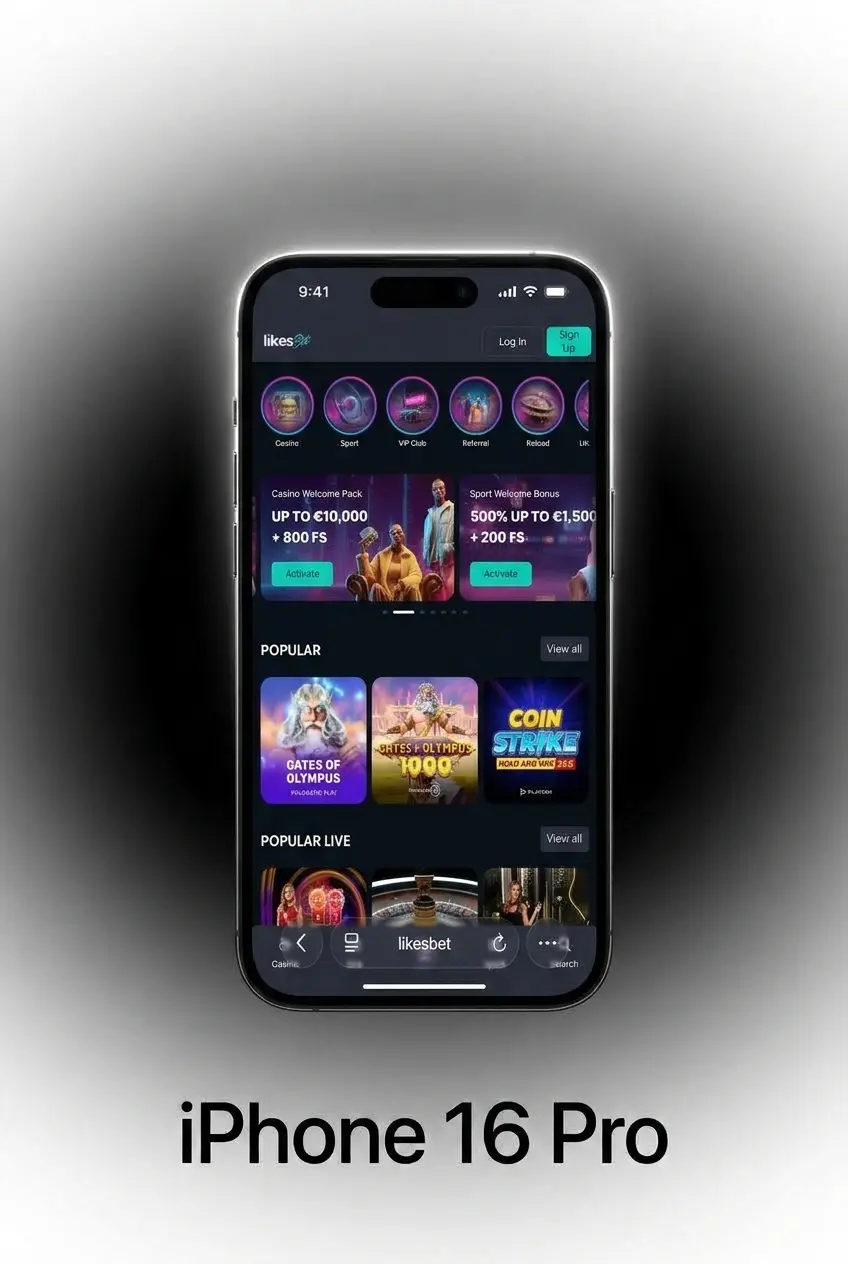 LikesBet iOS App installatiestappen op iPhone