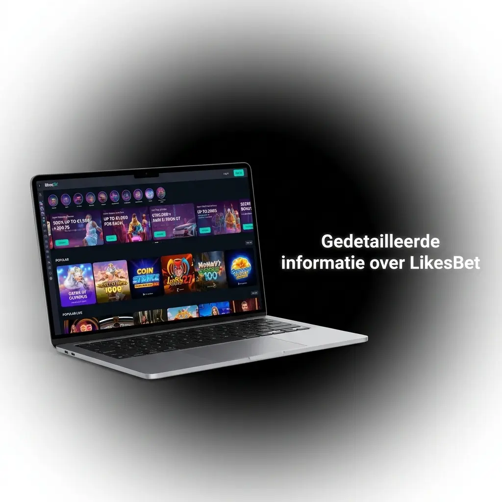 LikesBet platform op desktop en mobiel