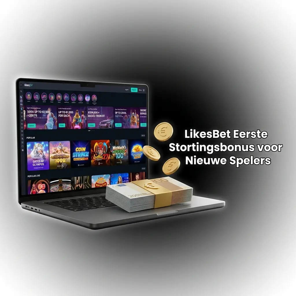 LikesBet eerste stortingsbonus voor nieuwe spelers