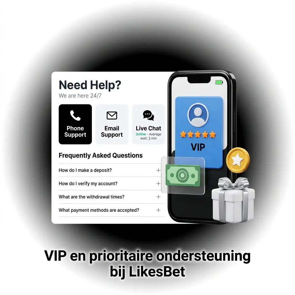 VIP-speler met persoonlijke accountmanager bij LikesBet